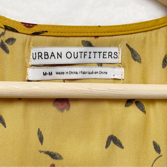 UO Satin Floral Print Mini Dress - Picture 4 of 14